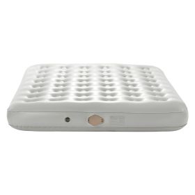 Air Mattress with Frame & Pump 2 Person Blow Up Camping Mattress 600lbs